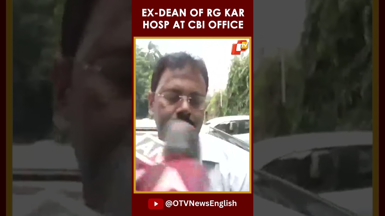 Kolkata Murder: Ex-Dean Of RG Kar Medical College Sandip Ghosh At CBI Office For Questioning