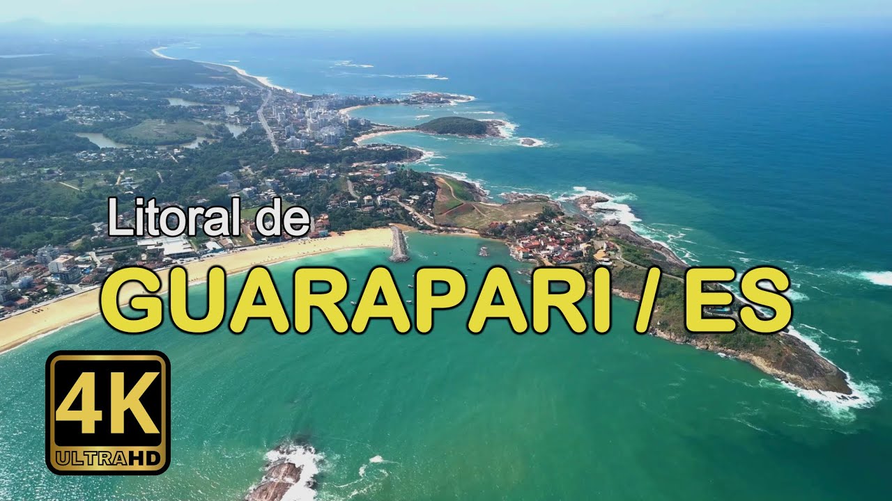 Guarapari: Onde a Natureza Encontra a Modernidade! ️ 4k Drone