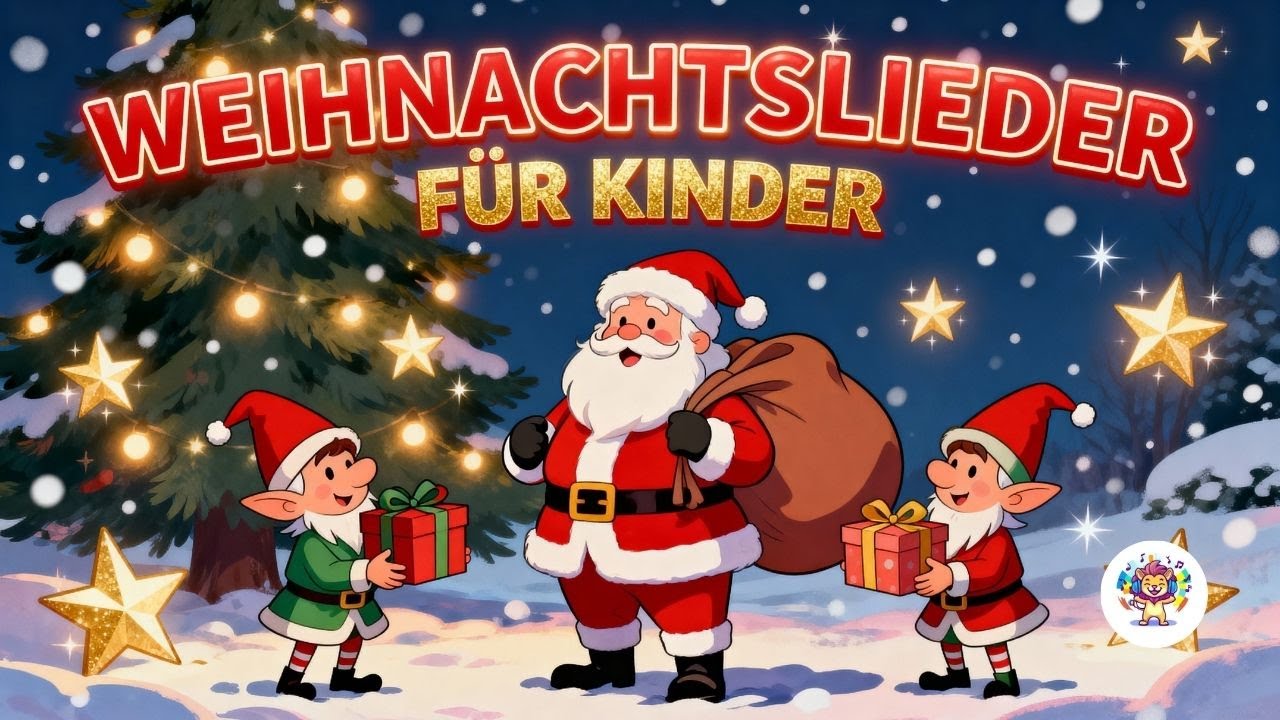 Weihnachtslieder Mix für Kinder – Die beste Weihnachtsmusik nonstop