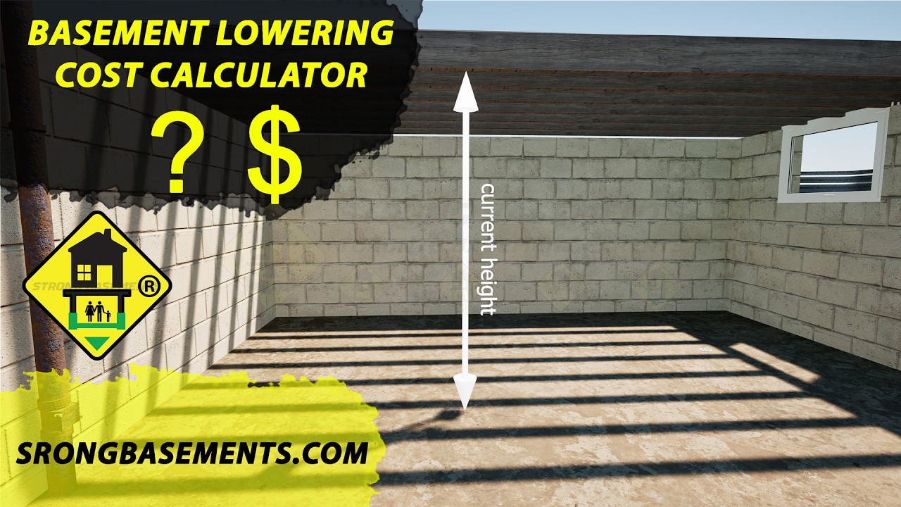 Underpinning Cost Calculator, Basement Lowering Toronto, Ontario, Canada 2026 | Strong Basements Inc