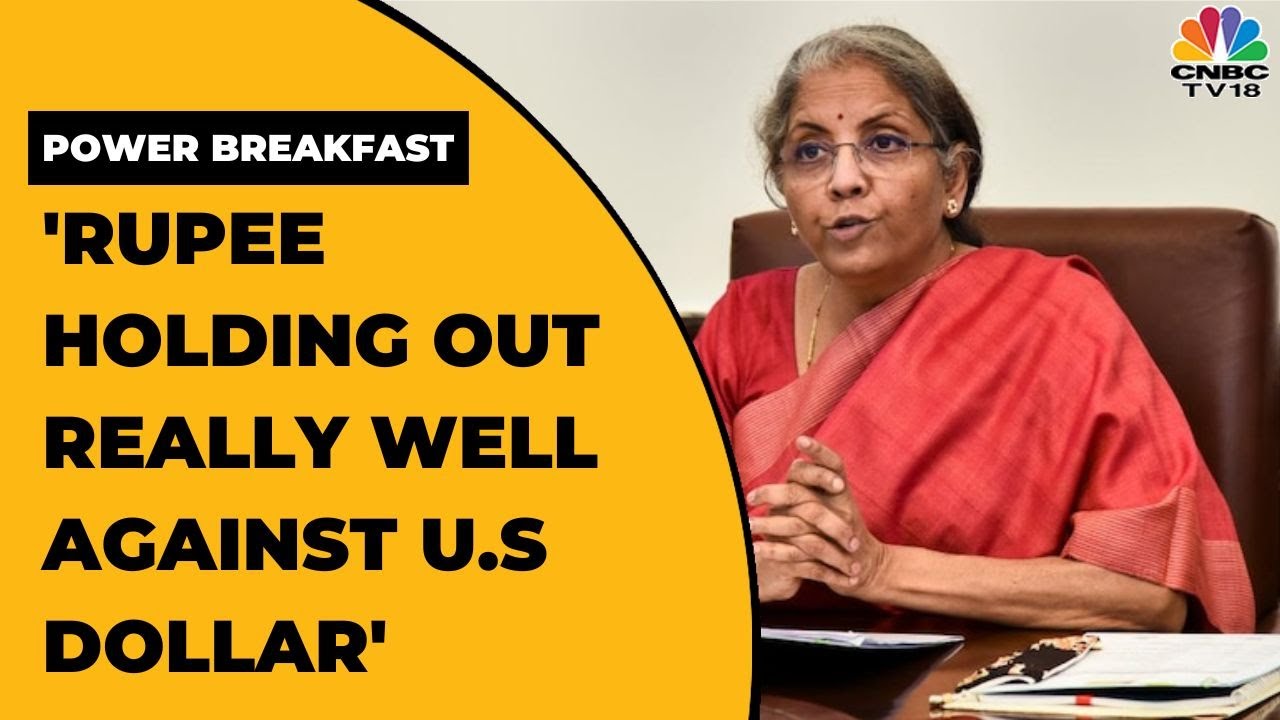 Rupee Sinks To A New Low, Rupee Holding Out Really Well Against U.S Dollar, Says Nirmala Sitharaman