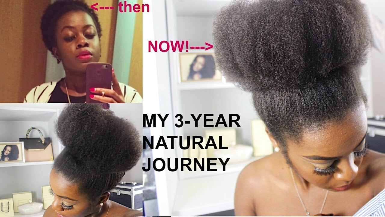 3 Years Natural Hair Journey : Growth Tips & Length Check | Tomi Popoola