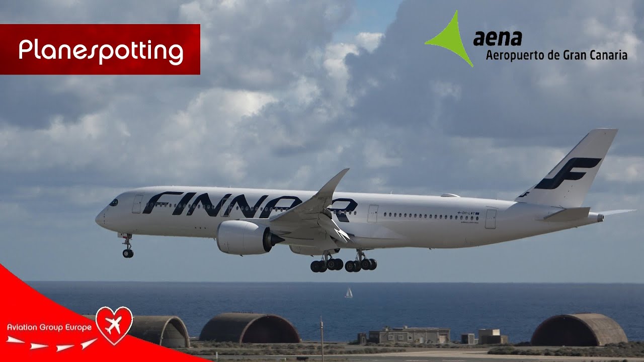 Planespotting 4K | Aeropuerto Las Palmas de Gran Canaria | 31.12.2024