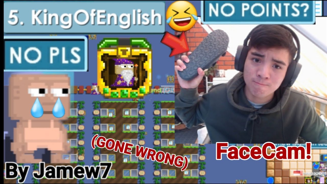 FaceCam Video! Guild Event Day End! (Gone Wrong!🤣) | Growtopia | Jamew7