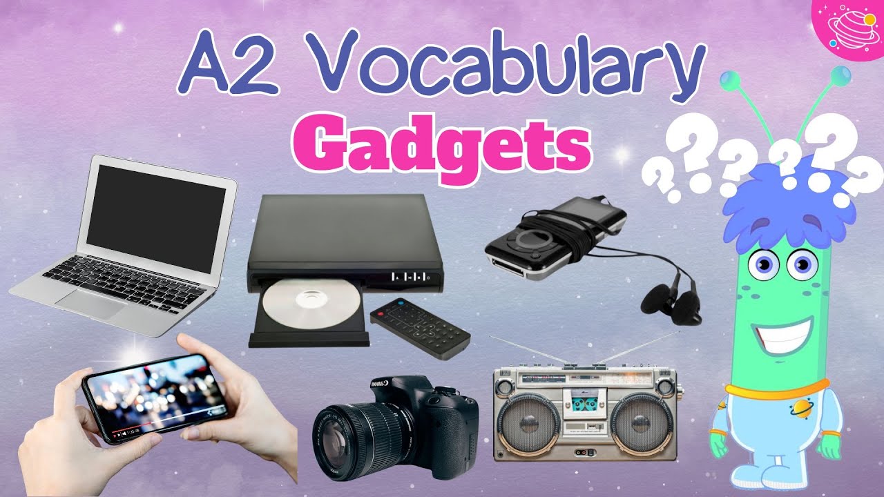 Dean and Lily's Gadget Adventure | A2 Vocabulary | Learn English with Fun!