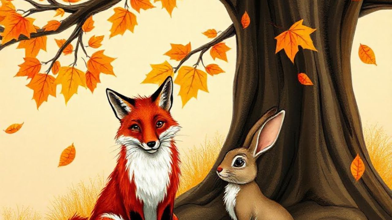 From Foes to Friends: The Fox and Rabbit Adventure!
