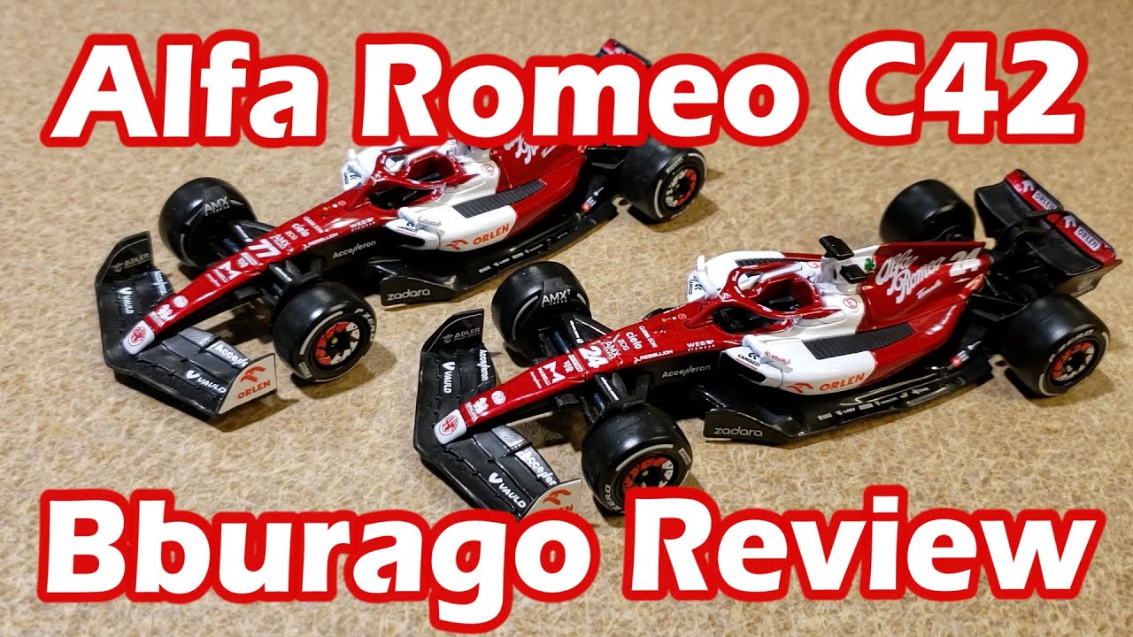2022 Alfa Romeo C42 Bburago Review - F1 Diecast Review