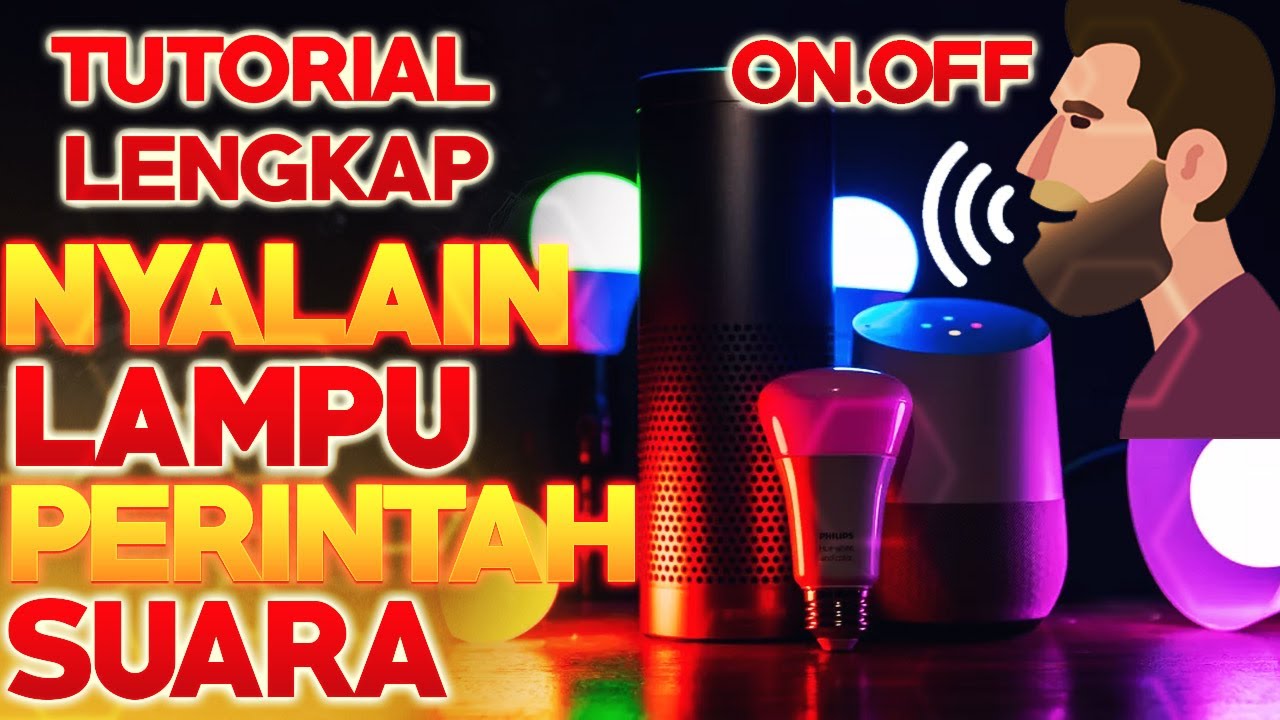 MENYALAKAN LAMPU PERINTAH SUARA - MENYALAKAN LAMPU DENGAN HP ANDROID - ARDUINO PROJECT INDONESIA