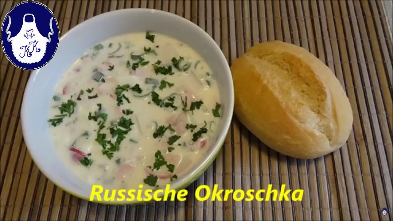 Kalte Suppe - Russische Okroschka