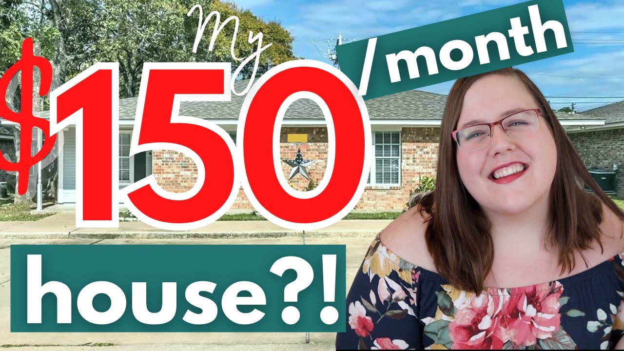 How I pay $150/month for my $240,000 house - All money details exposed!