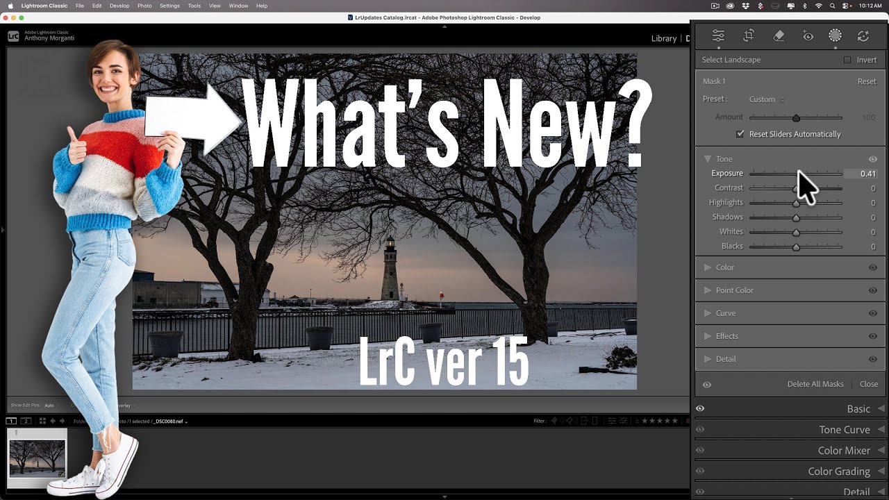 Что НОВОГО в Lightroom Classic версии 15 — кардинально ли это?