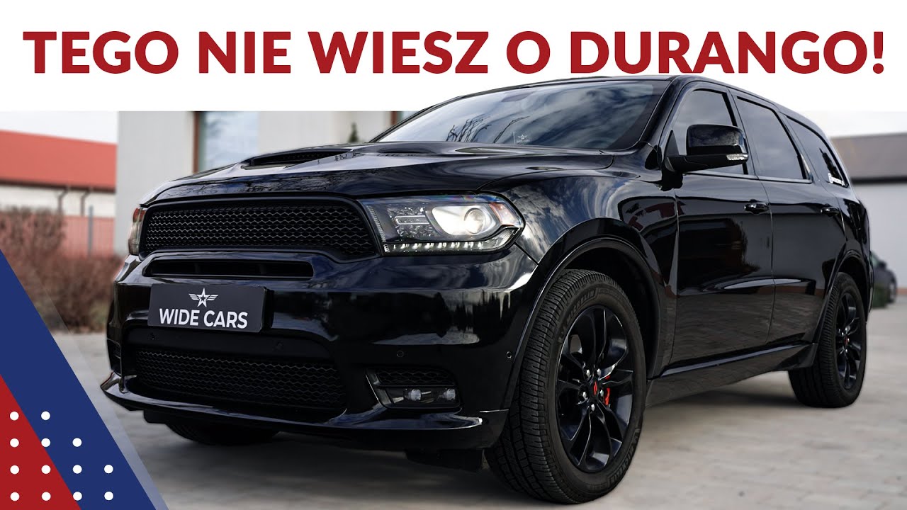 7 ciekawostek o Dodge Durango. Czy to najlepszy SUV do importu z USA?