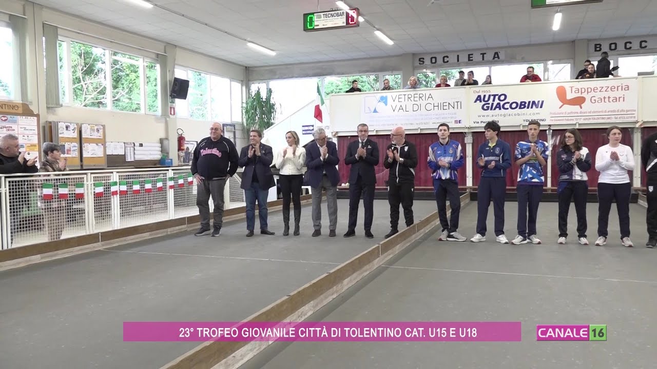 23° Trofeo Giovanile Città di Tolentino cat. U15 e U18