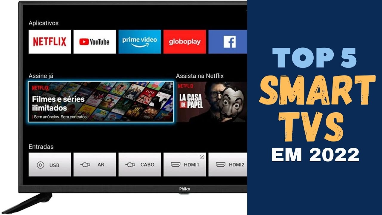 Top5 Smart TVs para comprar em 2022