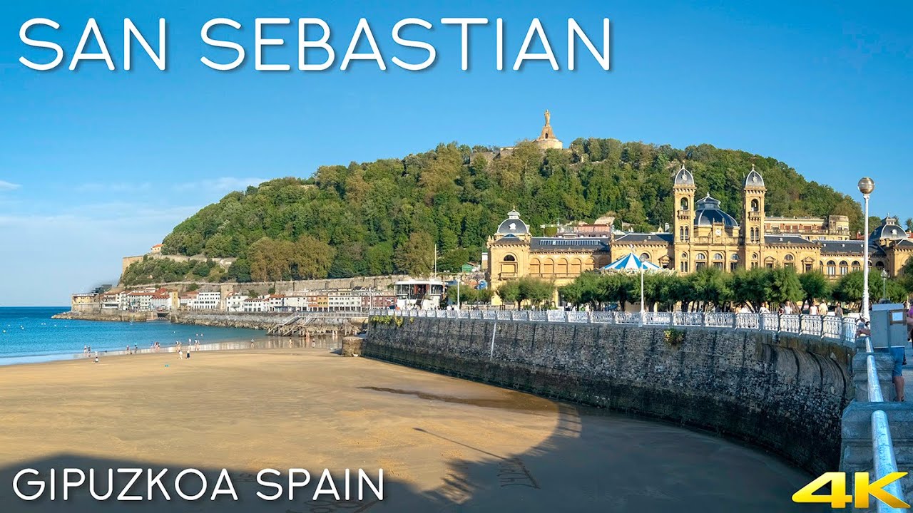 Tiny Tour | San Sebastián Spain | A little cozy walk around the Bay of La Concha 2019 Autumn