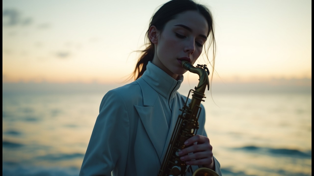 February Coastal Relaxation: Smooth Saxophone Vibes for a Quiet Evening