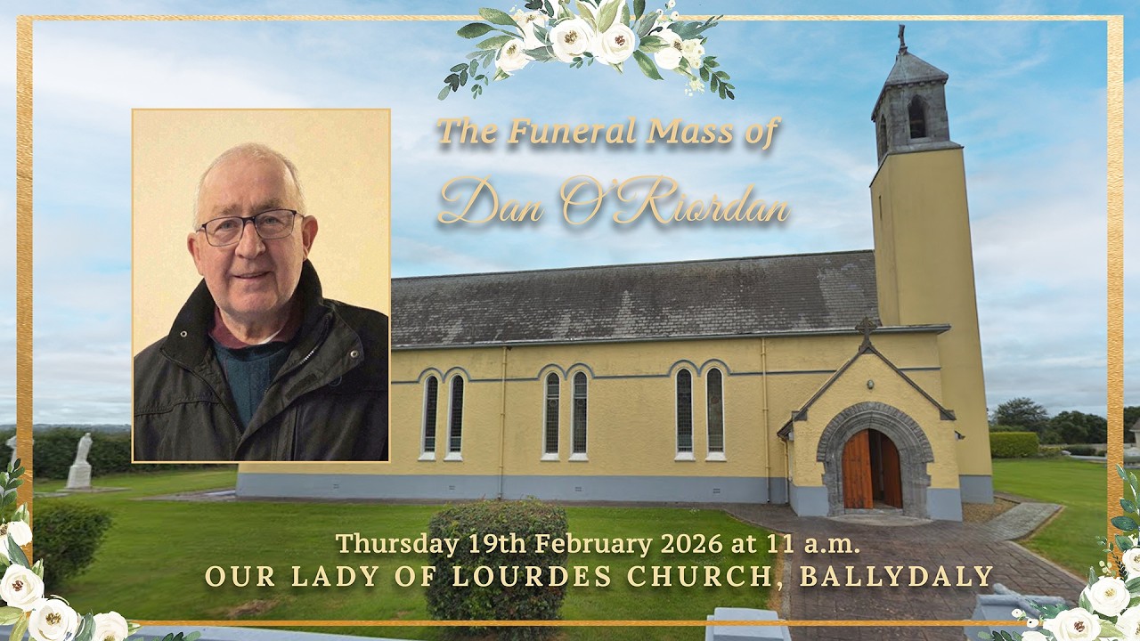 Funeral Mass of Dan O'Riordan