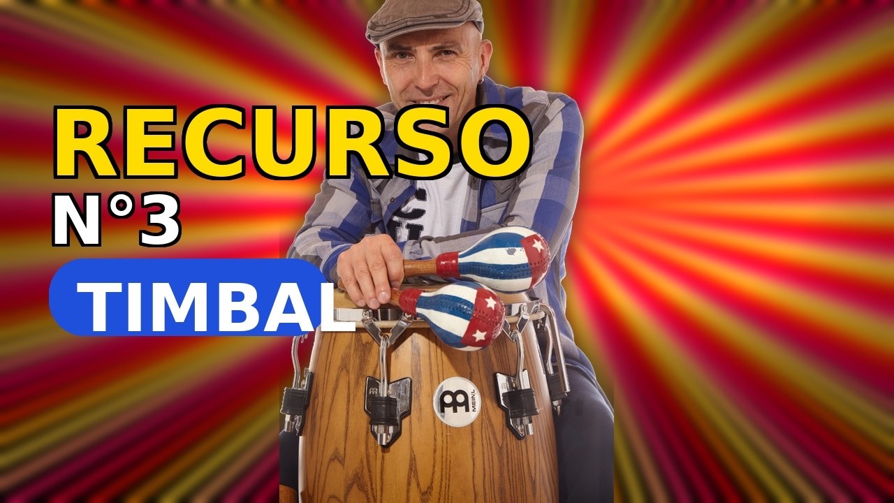 Salsa timbal break 🔥RECURSO #3 Afro-Cuban timbales lesson + FREE PDF