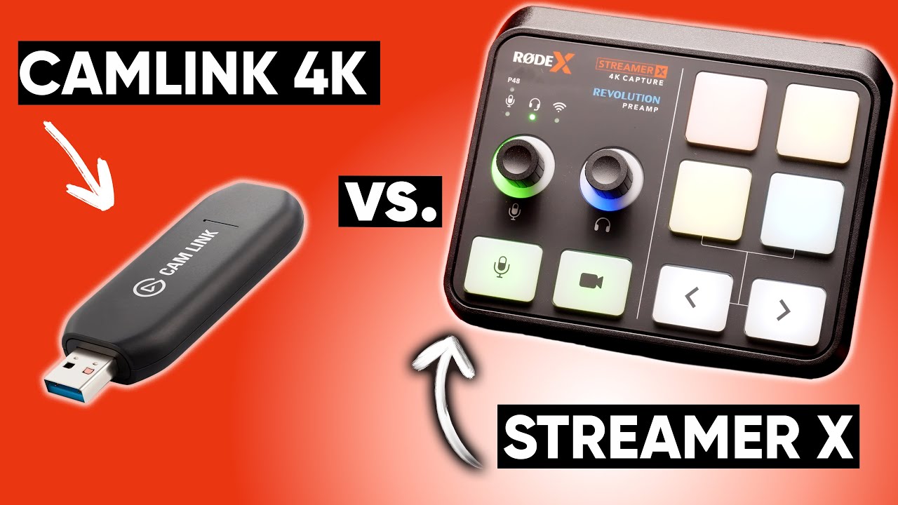 Ultimate streaming showdown: Rode Streamer X vs Elgato CamLink 4K