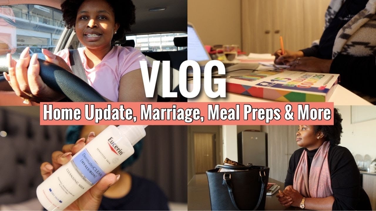 VLOG | I COME BACK Pt2, Home Update, Marriage Perks, Podcasting, Gym & Meal Prepping