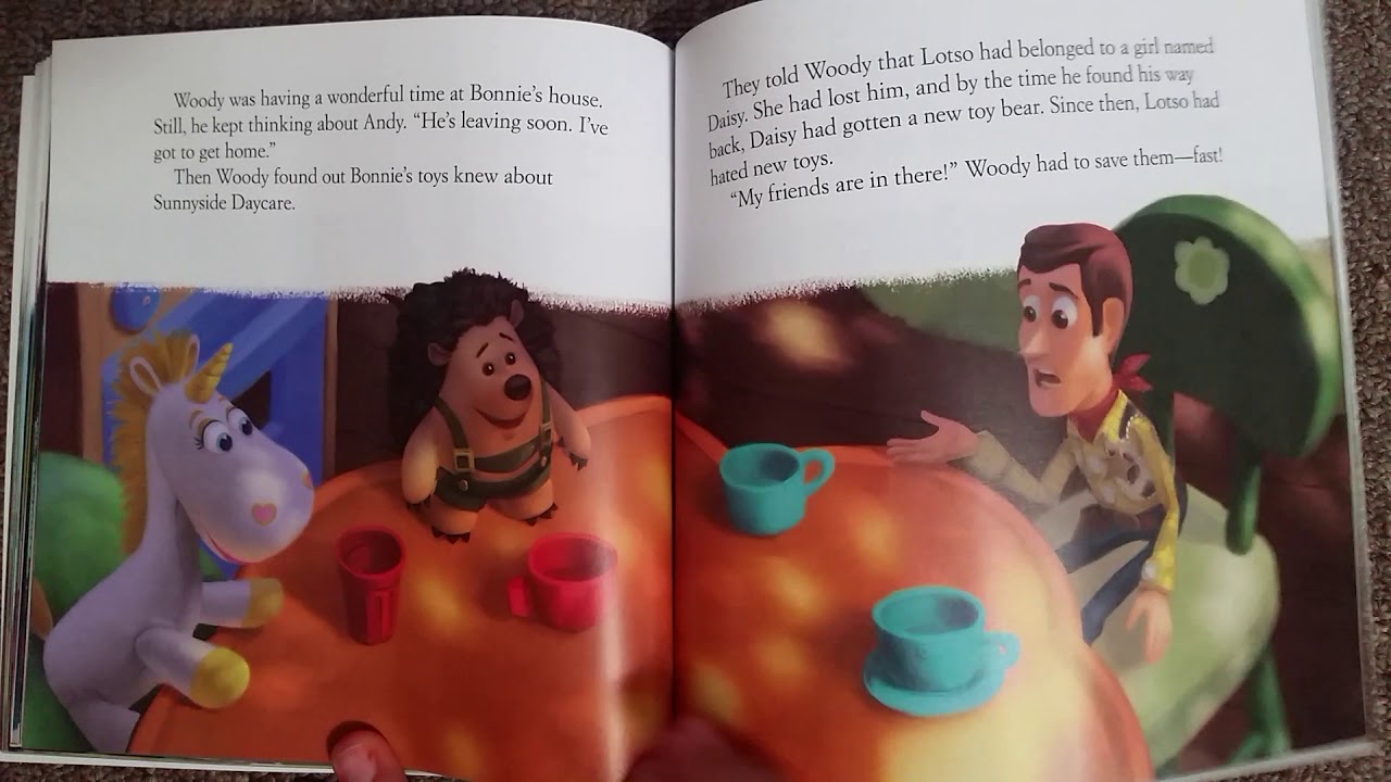 Kids book read aloud:To infinity and Beyond. Toy Story. 03