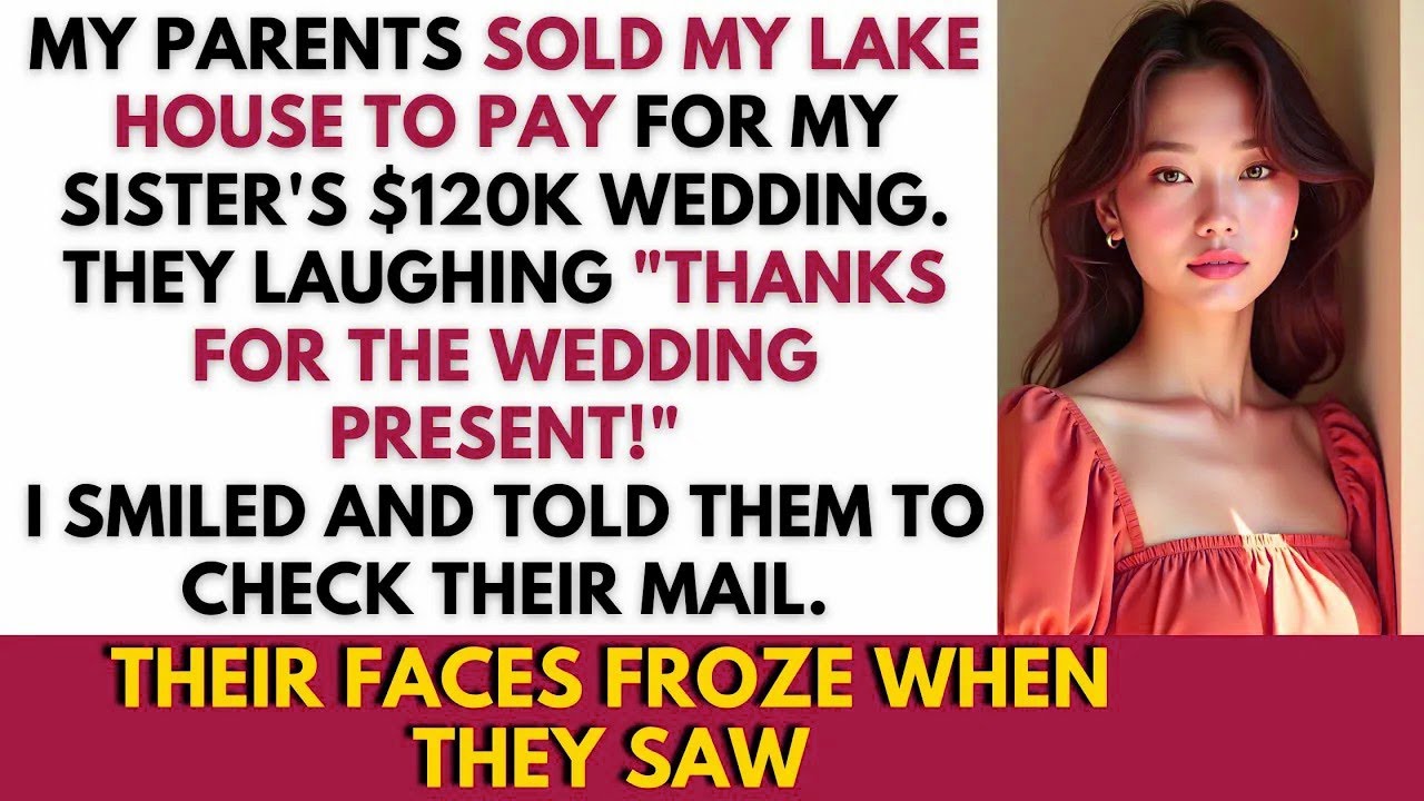 My Parents Sold My Lake House to Fund My Sister's $120K Wedding Without Telling Me