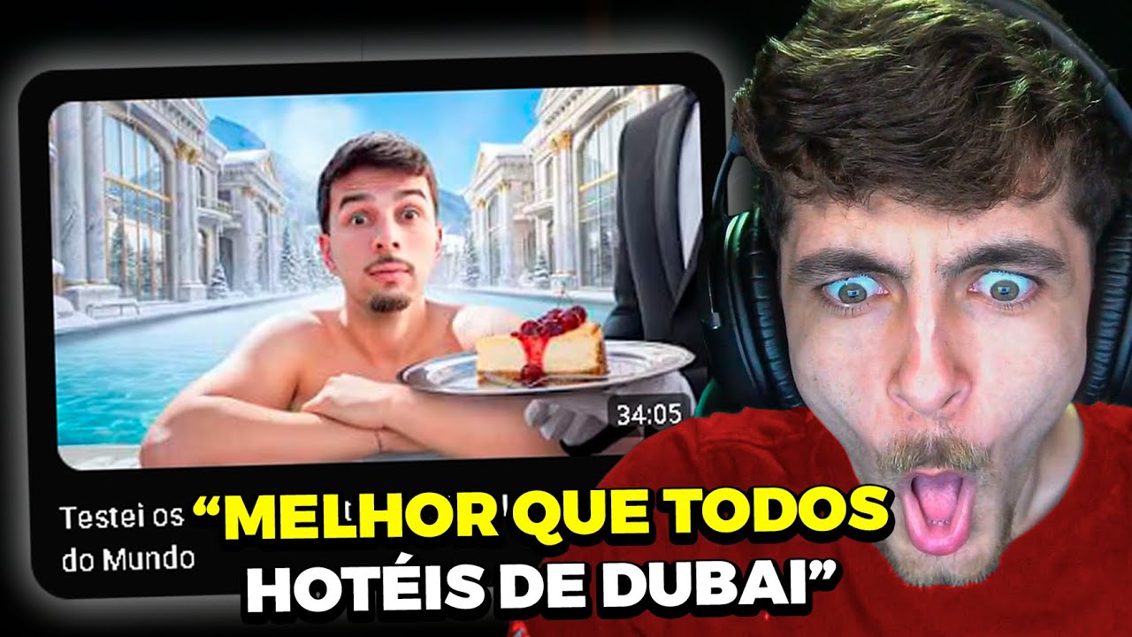 SUETAM REAGE: Testei os Hoteis 5 Estrelas Mais Luxuosos do Mundo
