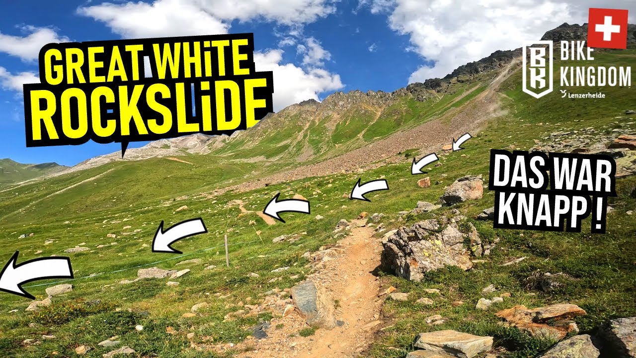 BIKE KINGDOM Lenzerheide: The Great White Trail ⚫ First Ride, Full Run / Mountainbike MTB Enduro