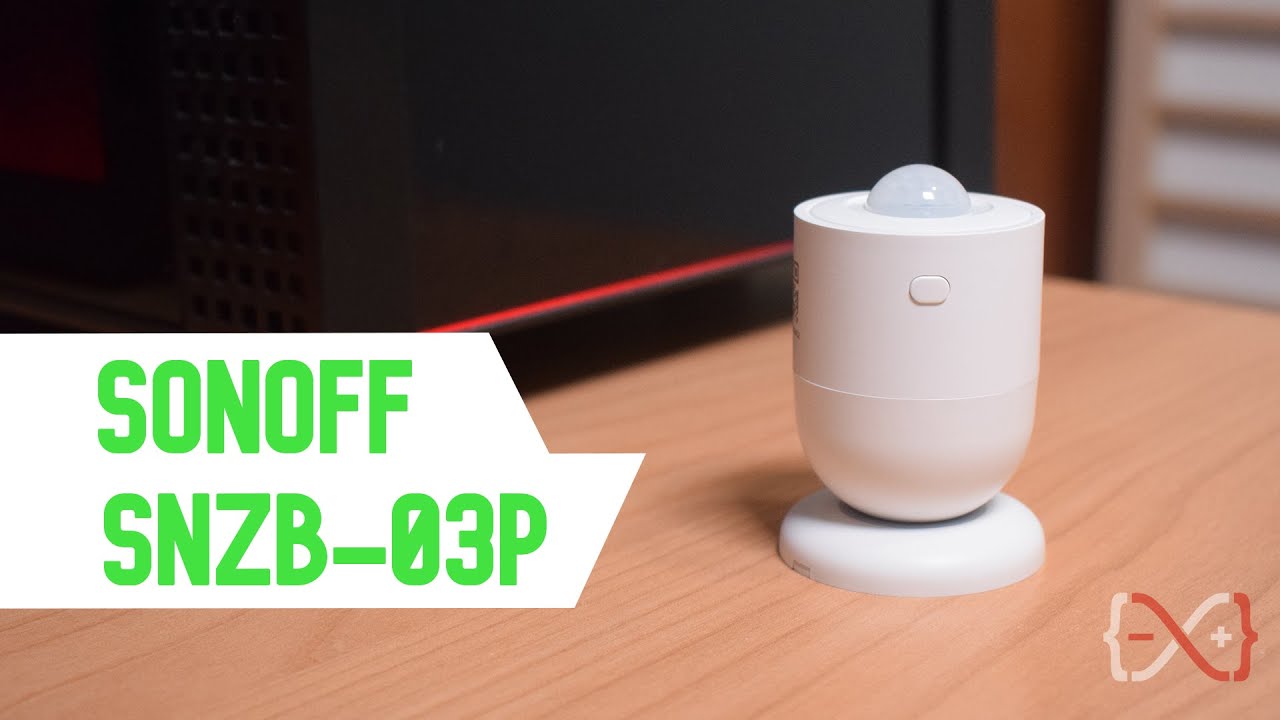 Sonoff SNZB-03P - Sensore Zigbee di movimento e luminosità