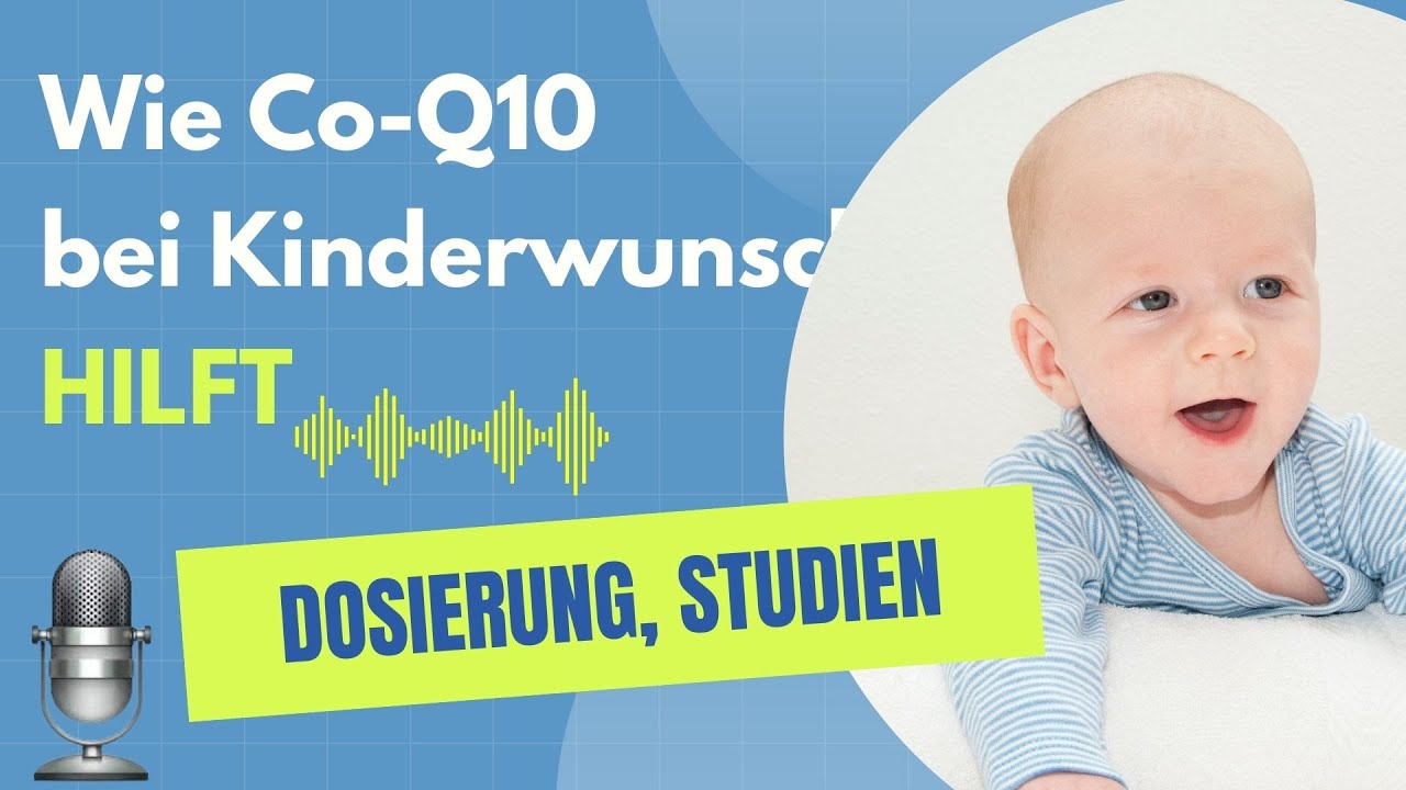 Wie kann Q10 helfen, schwanger zu werden? | Biologin erklärt
