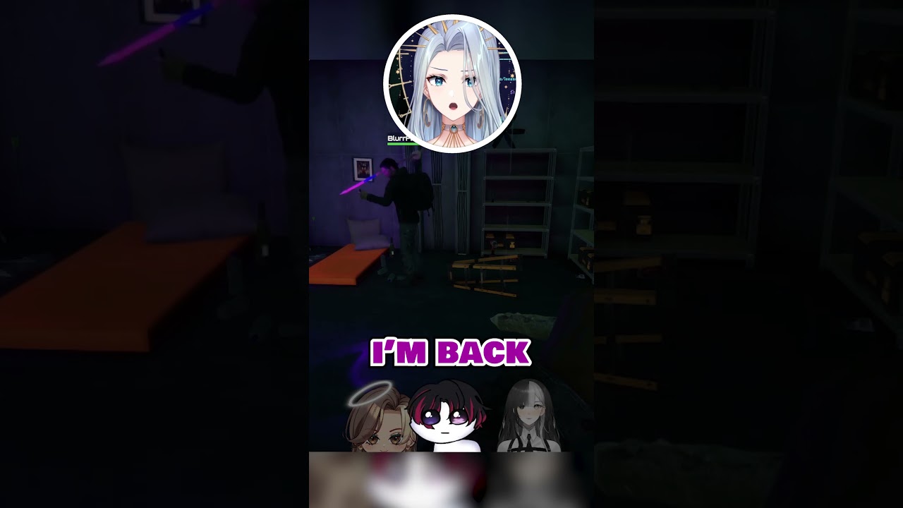 jumpscared for no reason #amalee #vtuber