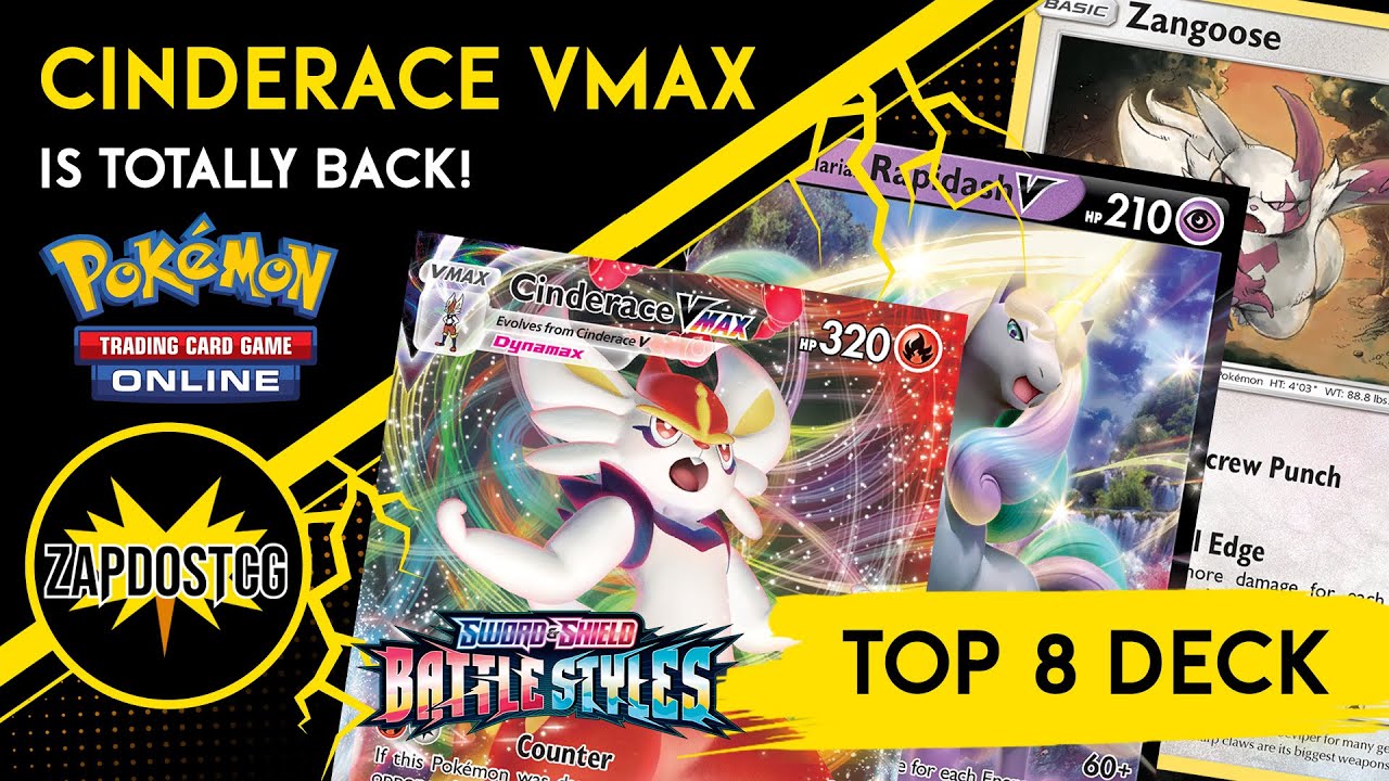 Top 8 Cinderace VMAX Deck Is Way BETTER Than You Think! (Pokemon TCG)