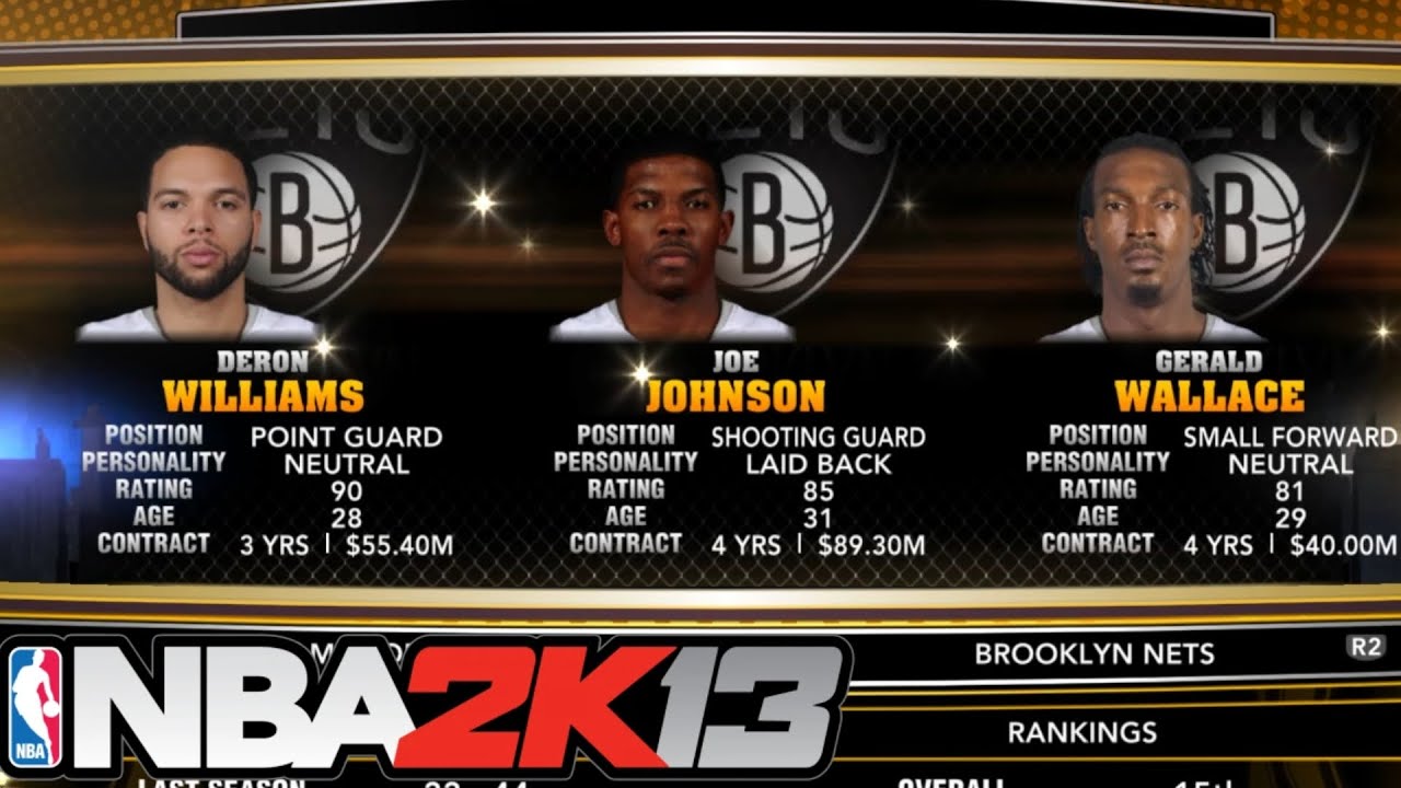 REBUILDING THE BROOKLYN NETS ON NBA 2K13!