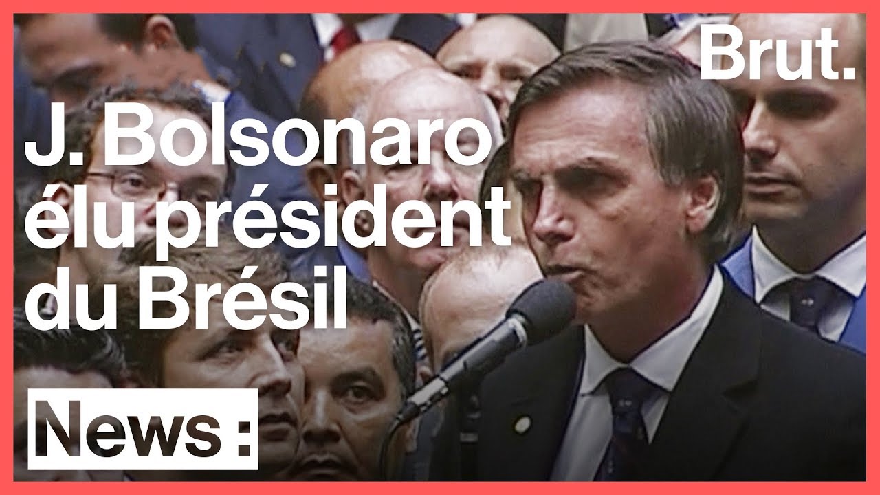 Jair Bolsonaro, nouveau président du Brésil