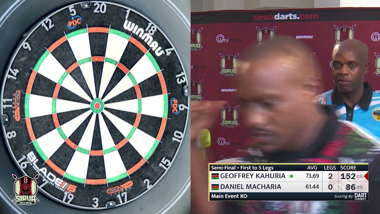 MATCHPLAY  SEMI-FINALS 1 MEN || GEOFFREY KAHURIA VS DANIEL MACHARIA