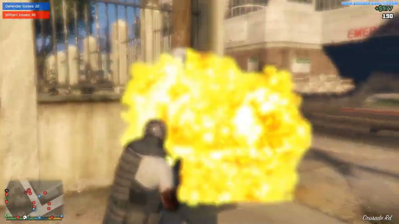 GTA 5 PC - Testing the Ballas Invasion Mod