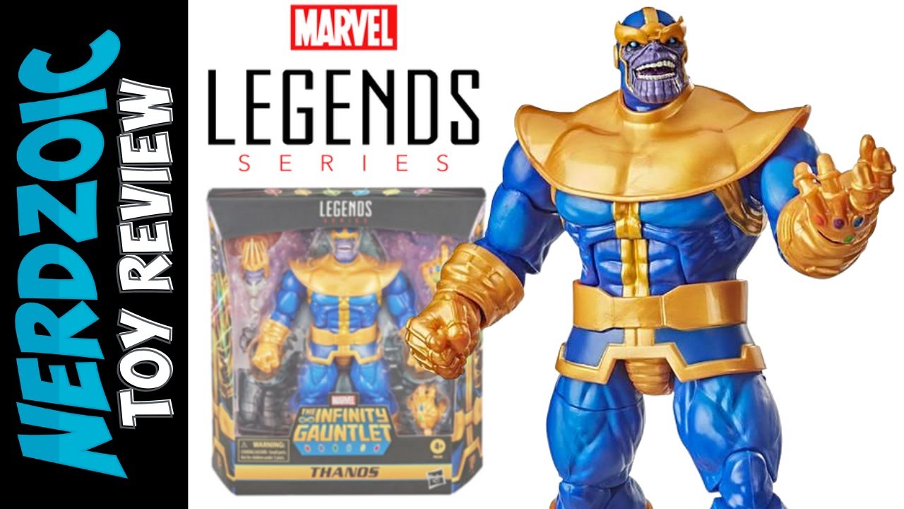 Marvel Legends Deluxe Infinity Gauntlet Thanos Review (YEP, Another Thanos...BUT, is it different?)
