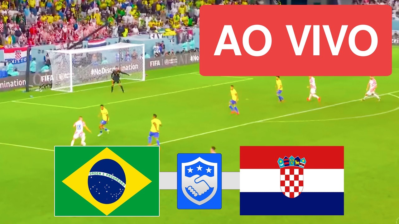 BRASIL X CROACIA AO VIVO COM IMAGENS - AMISTOSO SELE&Ccedil;&Atilde;O BRASILEIRA 2026 - ASSISTA JOGO DE HOJE AGORA