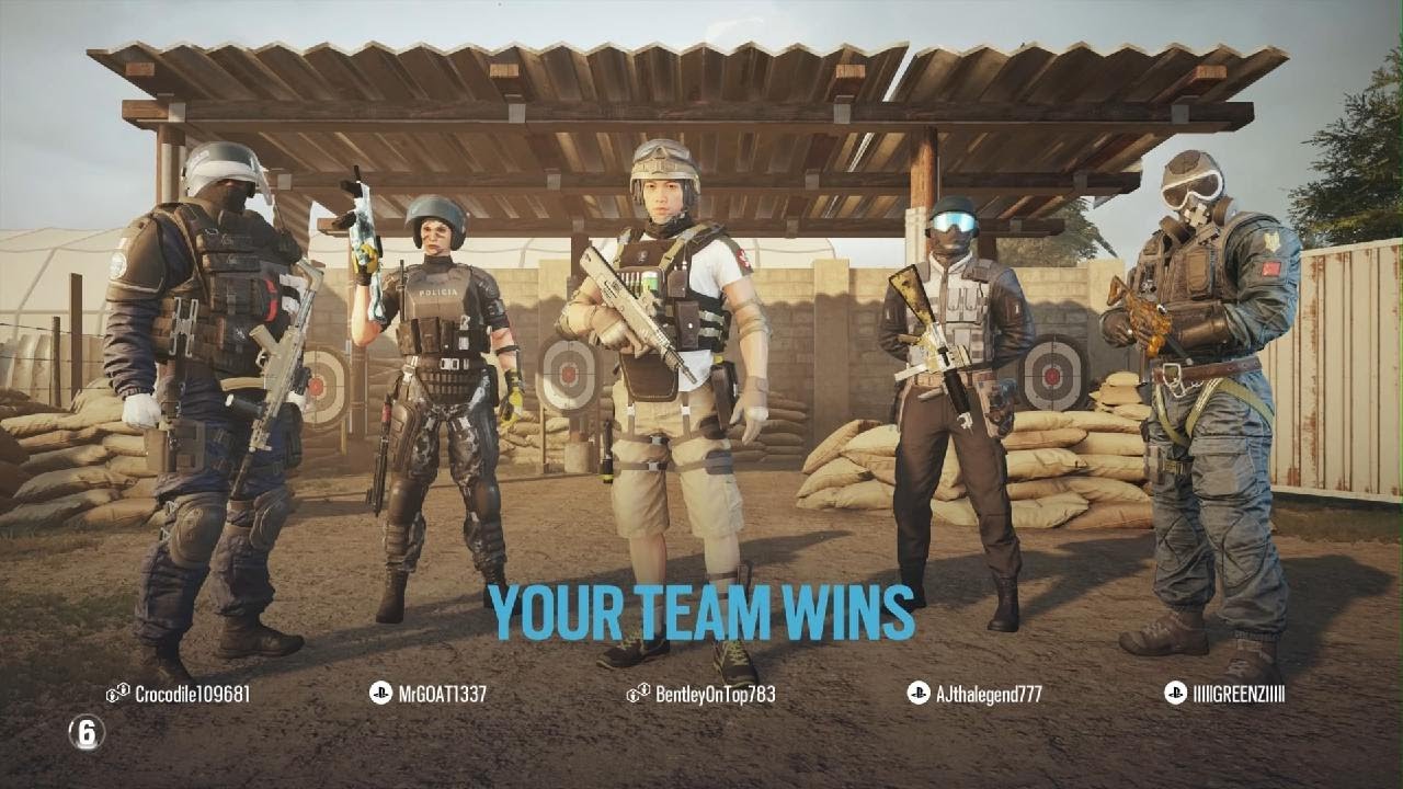 Playing Rainbow Six Siege