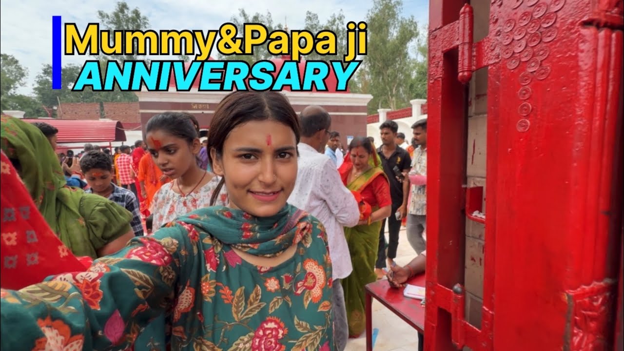 Mummy& papa ji 27th Anniversary | sab bahut khush the yar mazza aa gaya