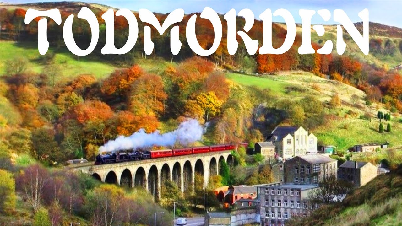 🇬🇧 Exploring Todmorden UK: The Hidden Gem Between Yorkshire & Lancashire!Village Life in UK