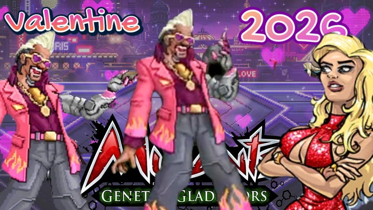 Clitchy Heart Mutant Genetic Gladiator 