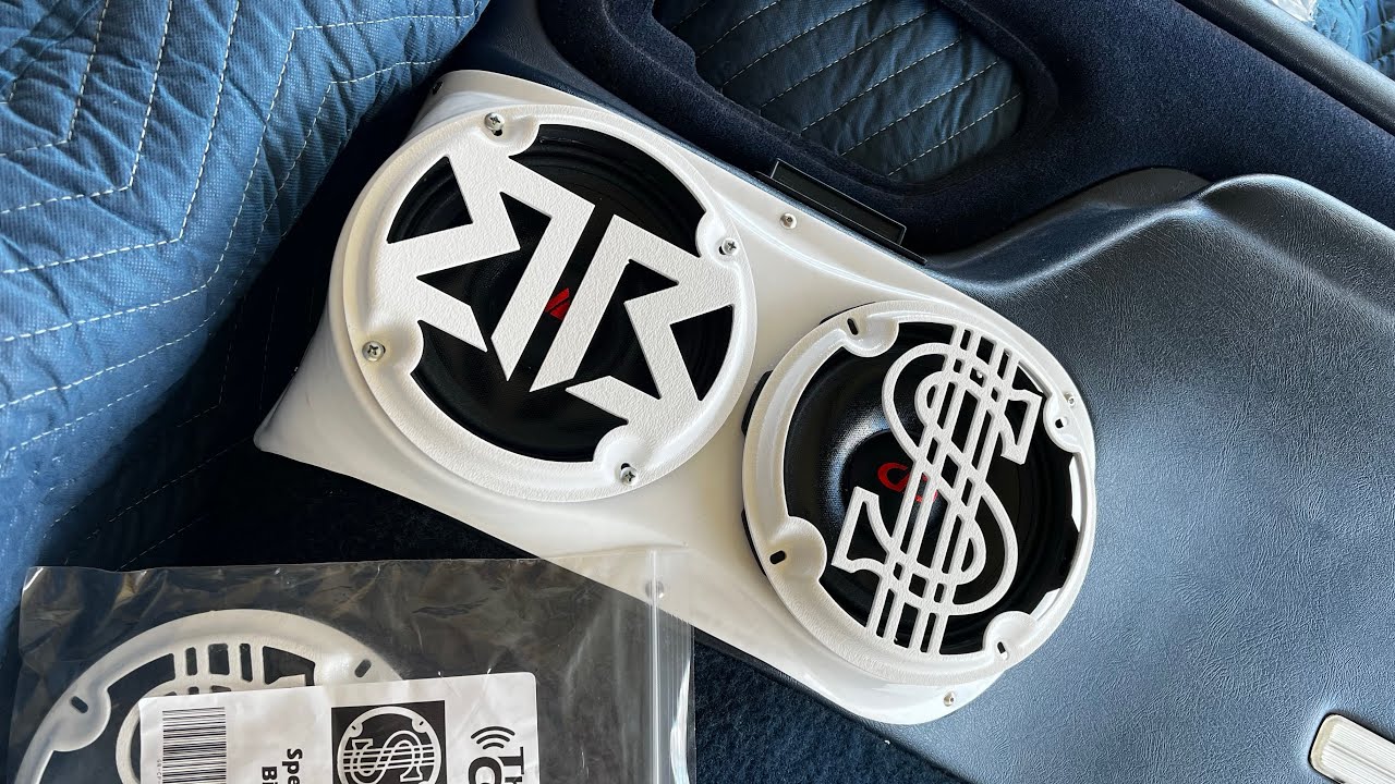Installing NEW front Custom Speaker Pods & DD Audio Speakers in my Suburban panels! Pt.2 #banginbros