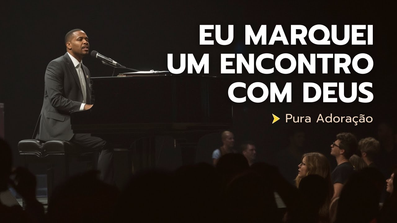 EU MARQUEI UM ENCONTRO COM DEUS 🙏 Nesta noite feliz sinta a paz de Cristo | Pura Adoração (AI Music)