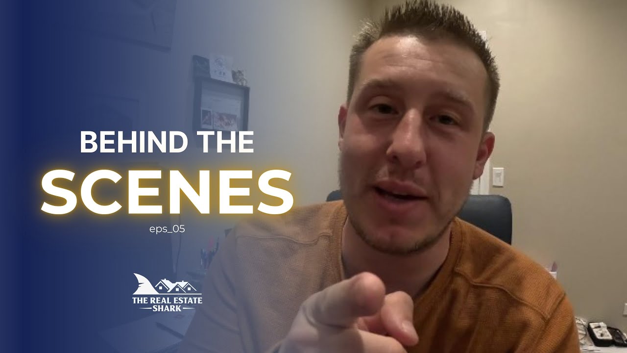 BTS of The Real Estate Shark: Listings & Negotiations
