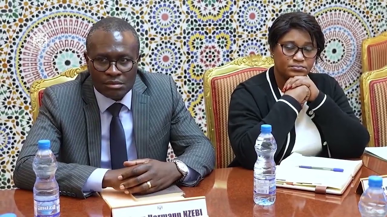 l’Audience accordée par le Président de la République SE Brice Clotaire OLIGUI NGUEMA.