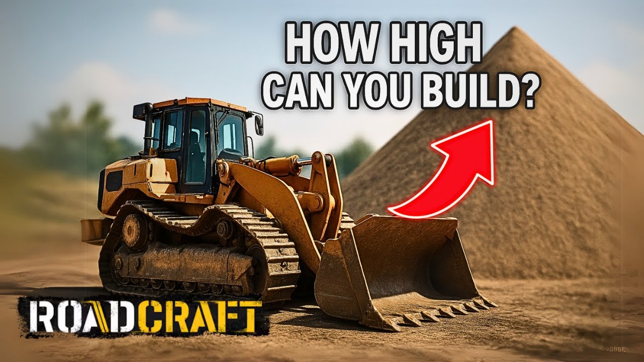 How High Can We Stack Sand in RoadCraft