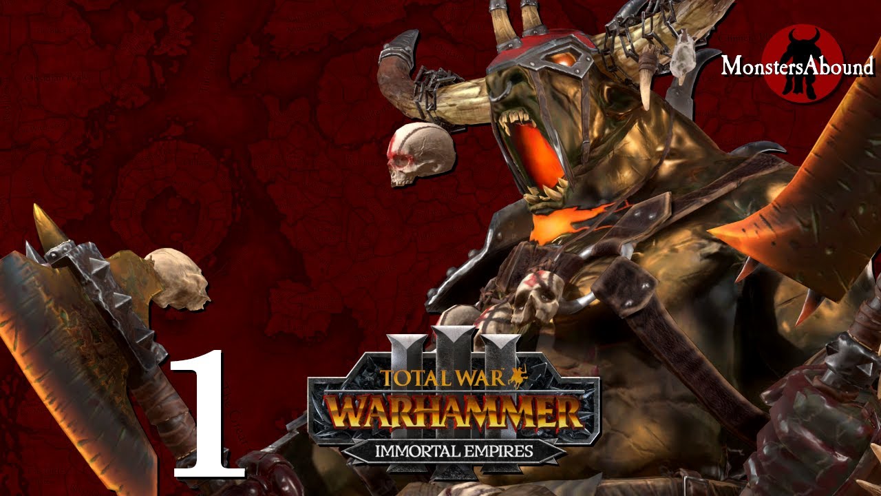 Total War: Warhammer 3 Immortal Empires — Племя Бойного Рога, Таурокс Медный Бык #1