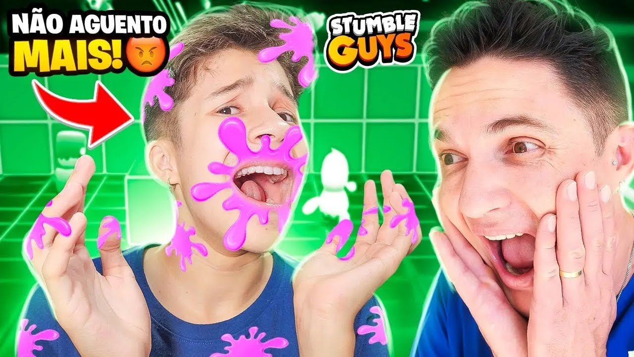 Quem Perder Masca Chicletes no Stumble Guys😡