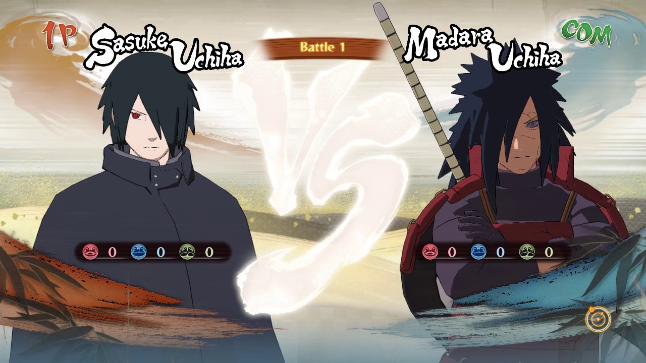 SASUKE UCHIHA DEWASA VS MADARA UCHIHA | 
